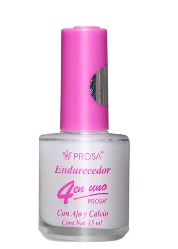 Esmalte Endurecedor de Uñas Prosa 4 en 1 | Fortalecedor y Protector de Uñas | 0.5 fl oz - Image 2