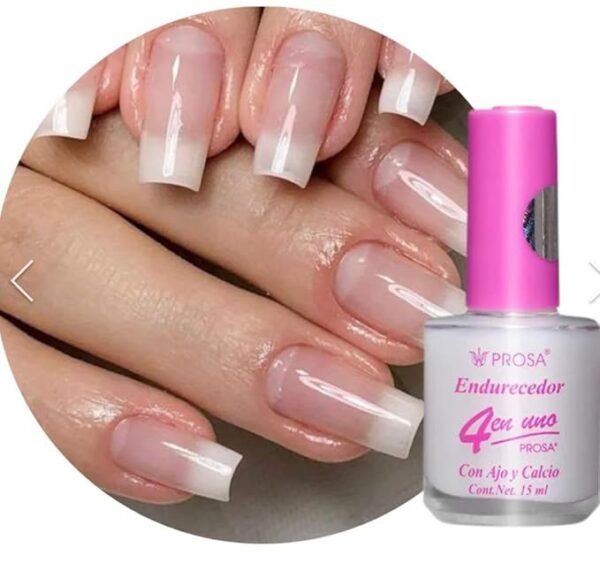 Esmalte Endurecedor de Uñas Prosa 4 en 1 | Fortalecedor y Protector de Uñas | 0.5 fl oz - Image 3