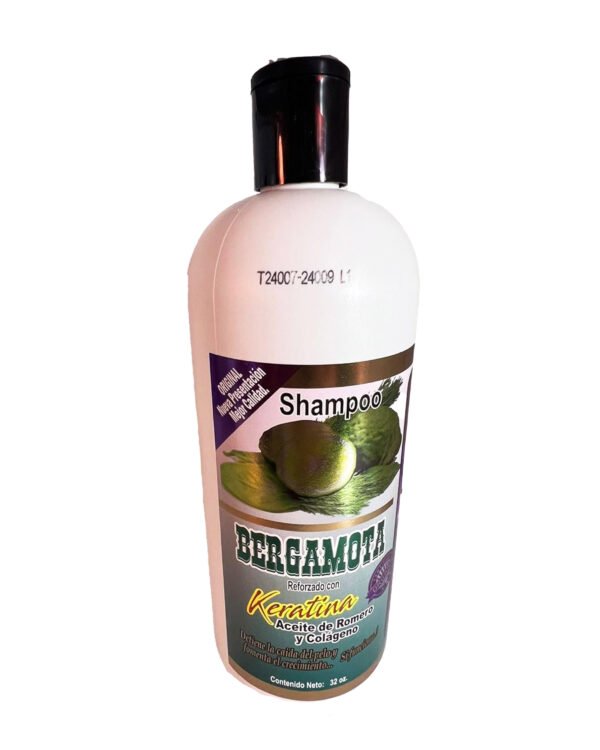 Bergamot Hair Care Set for Thinning Hair: Keratin, Rosemary Oil, Collagen - Minoxidil-Free / Set de Bergamota para Cabello Delgado: Keratina, Romero, Colágeno - Libre de Minoxidil - Image 2