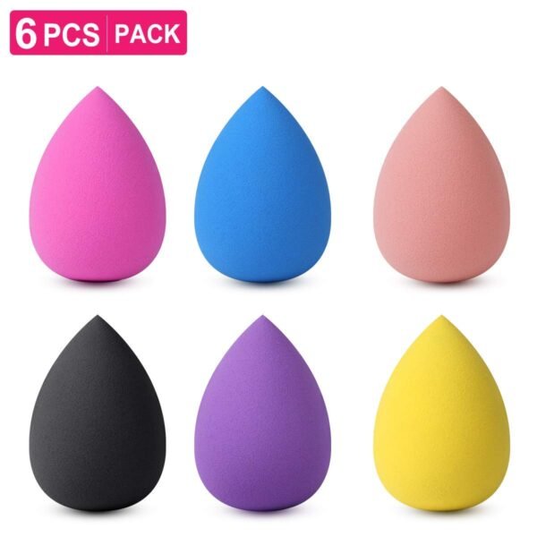 Best 6-Piece Makeup Sponge Set for Liquid Foundation: IYOCHO Blending Sponges - Image 2