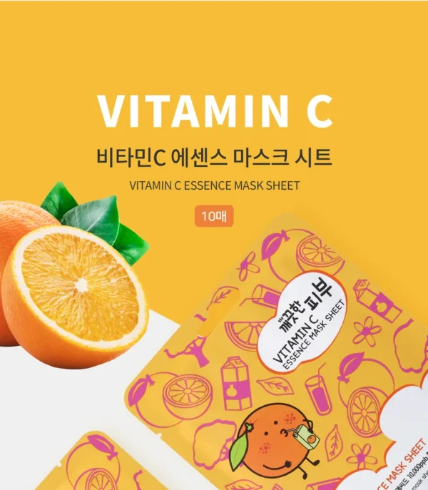 Hydrating Vitamin C Essence Mask Sheet - esfolio - Image 2